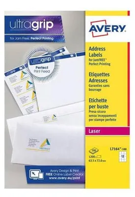Obrázok produktu pre Avery - L7164-100 (značky 12/hárok)
