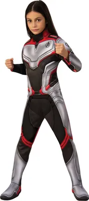Produktbild von Avengers Endgame Team Suit Kostüm für Kinder Kindergröße: 134