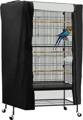 Zdjęcie produktu dla Pokrowiec Osłona Płachta Na Klatkę Dla Ptaków 89*64*120Cm