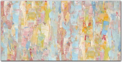 Produktbild von Coloray Bild aus Glas 140x70 wanddekoration Küche glasblock mit bild Dekoration wohnzimmer gehärtetes Glas - Farbflecken