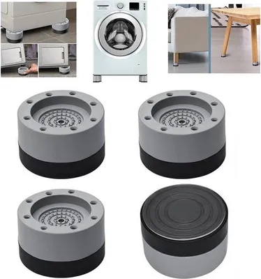 Image de Support réglable pour lave-linge, capacité de charge de 300 kg, pour lave-linge et appareils électroménagers