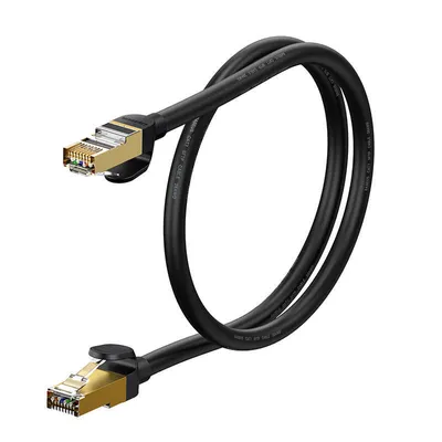 Obrázek produktu pro Baseus WKJS010101, 1 m, Cat7, S/FTP (S-STP), RJ-45, RJ-45, Černá