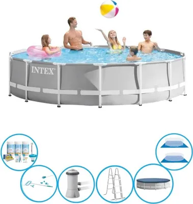 Produktbild von Intex Pool Prism Frame - Inklusive Zubehör - 427x107 cm