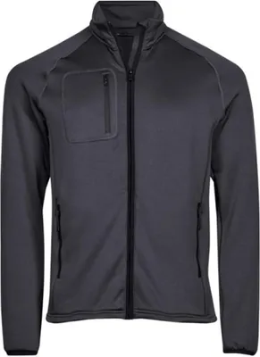 Produktbild von Tee Jays 9100 | Stretch Fleece Jacket S bis 3XL - Farbe: Dark Grey (Solid) - Größe: XXL