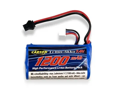 Produktbild von Carson-Model Sport Carson Li-Ion 7.4V / 1200mAh -akku