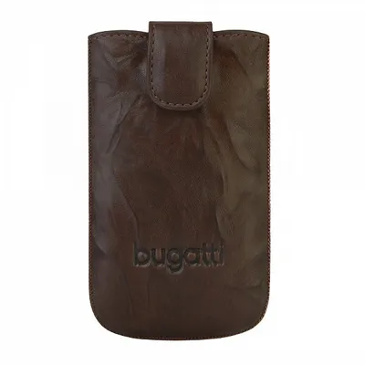 Produktbild von bugatti - SlimCase Leather Unique iPhone 5/5s/SE (tobacco)