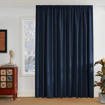 Immagine prodotto di Tenda divisoria, colore blu scuro, dimensioni 260 x 300 cm, effetto oscurante