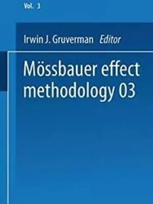 Produktbild von Mössbauer Effect Methodology