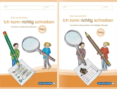 Produktbild von Mein Lupenschreibheft 1 und 2 - Ich kann richtig schreiben