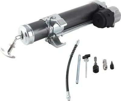 Image de Adaptateur pour pistolet à graisse 12000PSI Haute Pression Outil de graissage manuel pour perceuse électrique