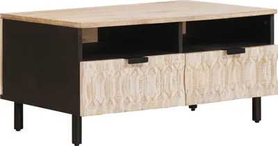 Immagine prodotto di Tavolino da salotto con cassetto Bianco 80 x 54 x 40 cm