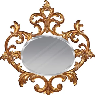 Produktbild von Casa Padrino Luxus Barock Spiegel Gold - Prunkvoller Mahagoni Wandspiegel im Barockstil - Garderoben Spiegel - Wohnzimmer Spiegel - Barock Möbel - Edel & Prunkvoll
