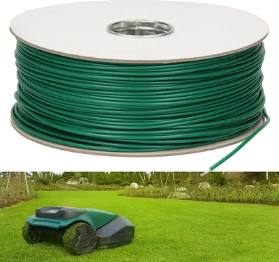 Produktbild von ECD Germany Universal Begrenzungskabel für Mähroboter, Ø2,7mm 250m, Draht aus verzinntem CCA, Begrenzungsdraht für Rösenmäher/Rösenroboter Kompatibel mit Gardena, Husqvarna, Yard Force, Bosch, Worx
