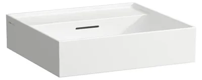 Obrázok produktu pre LAUFEN Kartell umývadlo na dosku bez otvoru na batériu, s prepadom, 500x460mm, H8163320001091