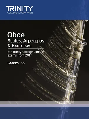 Productafbeelding van Oboe Scales, Arpeggios & Exercises Grades 1 to 8 from 2017