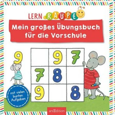 Obrázek produktu pro Lernraupe - Mein großes Übungsbuch für die Vorschule