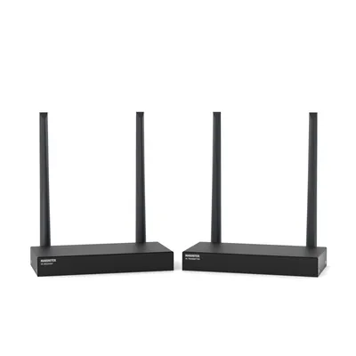 Produktbild von Marmitek TV Anywhere Wireless 4K - Wireless HDMI-Extender 4K60, 3840 x 2160 Pixel, AV-Sender & -Empfänger, Kabellos, Schwarz, HDCP