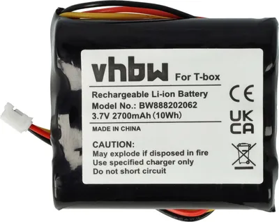 Produktbild von vhbw Akku Ersatz für tonies 50AA5S für Hörspielbox (2700 mAh, 3,7 V, Li-Ion)