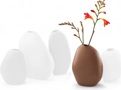 Produktbild von Philippi Bud Vase, nougat Keramik, 13 (h) cm 140014