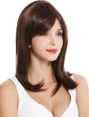 Produktbild von WIG ME UP Perücke lang glatt Scheitel Braun Dunkelbraun Mix GFW2626-2-30