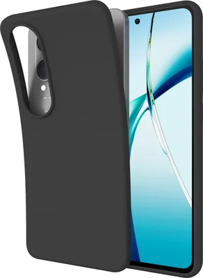 Image de Cazy Coque compatible avec OnePlus Nord CE4 Lite Coque en Silicone - Coque Flexible - Noir