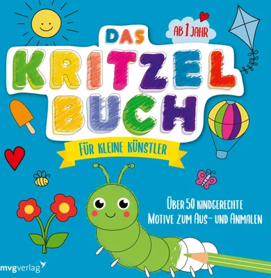 Produktbild von Das Kritzelbuch für kleine Künstler ab 1 Jahr