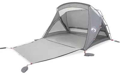 Immagine prodotto di vidaXL Tenda da spiaggia 2 persone Grigio Impermeabile