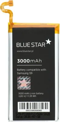 Zdjęcie produktu dla Zamiennik baterii Bluestar kompatybilny z SAMSUNG GALAXY S9 (G960F) 3000mAh Li-lon zamiennik baterii Accu EB-BG960ABE