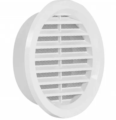 Produktbild von Lüftungssystem für Küche, Bad, WC, Ausführung:Lüftungsgitter 100mm. Kunststoff. UV-stabil