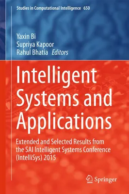 Produktbild von Intelligent Systems and Applications