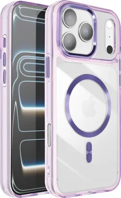 Produktbild von Avizar, Hülle iPhone 17 Pro Max Cristal Color MagSafe-kompatibel, Violett