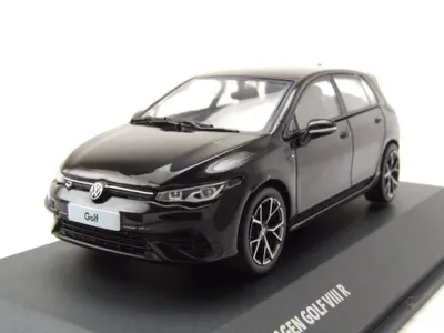 Produktbild von Solido 421438170 VW Golf 8 R 2022 schwarz 1:43
