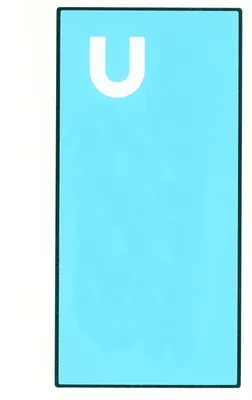 Produktbild von Sony Xperia X compact F5321 Kleber Backcover Gehäuse Rückseite ,Schwarz