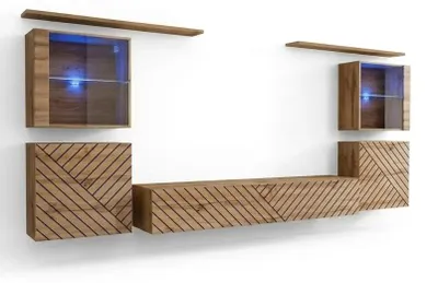 Zdjęcie produktu dla Meblościanka RIONATA 14 - dąb Wotan