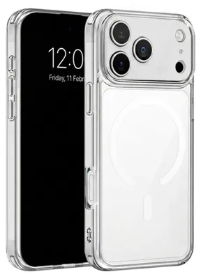 Productafbeelding van imoshion Protective Backcover met MagSafe voor de Apple iPhone 18 Pro / 17 Pro - Transparant