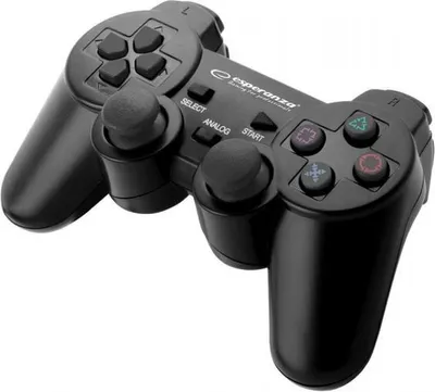 Produktbild von Esperanza EG106, Joystick, PC, Playstation 2, Playstation 3, D-Pad, Analog / Digital, Kabelgebunden, USB 2.0