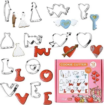 Produktbild von Ostern Ausstechformen klein, 12 Stück, Hase, Kekse backen
