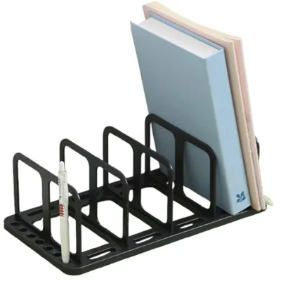 Immagine prodotto di Scaffale da scrivania con supporto rimovibile per libri