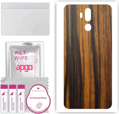 Produktbild von apgo Rückseite Schutzfolie, Skin, kompatibel mit Oukitel K9, Hinten Displayschutzfolie aus Vinylfolie, kratzfest, einfache Montage - Tigerwood