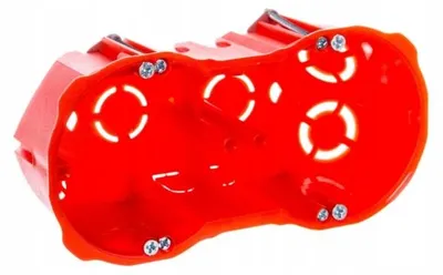Produktbild von Unterputzdose DOPPELT EPN P/T PK-2X60F FÜR HOHLWÄNDE TIEF 0286-00