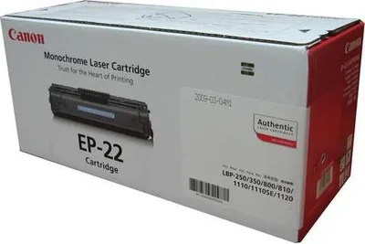 Produktbild von Canon EP-22, 2500 Seiten, Schwarz, 1 Stück(e)