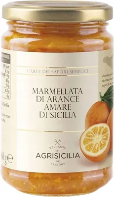 Obrázek produktu pro Agrisicilia Marmellata Arance Amare 360 g marmeláda z hořkých pomerančů