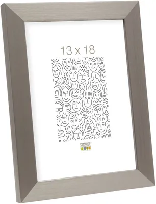 Zdjęcie produktu dla Plastikowa ramka S41VD1 srebrna 20x30 cm