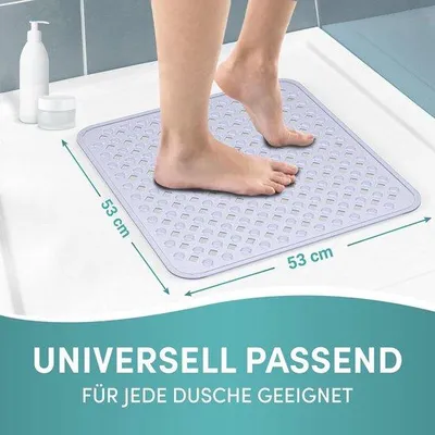 Produktbild von Famanu Duschmatte Antirutschmatte - 53 x 53 cm