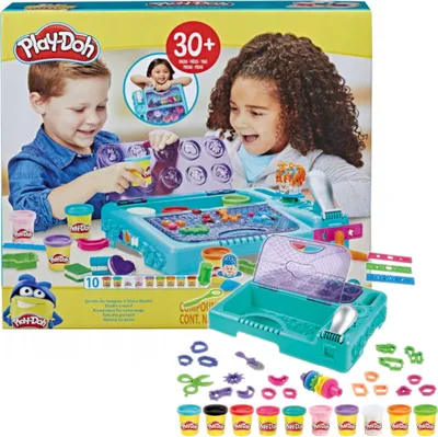 Zdjęcie produktu dla Play Doh Play-Doh On the Go Imagine and Store Studio