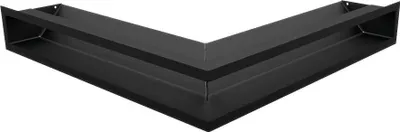 Produktbild von Eck-Lüftungsgitter LUFT 56x56x9 schwarz