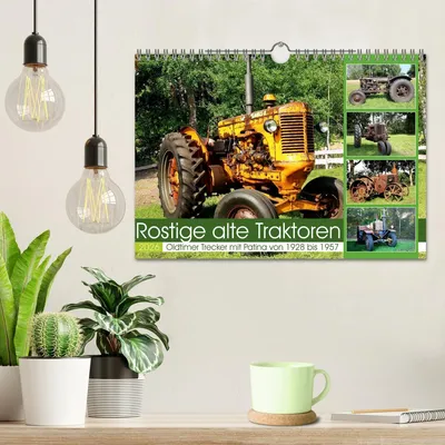 Produktbild von Rostige alte Traktoren (Wandkalender 2026 DIN A4 quer), CALVENDO Monatskalender