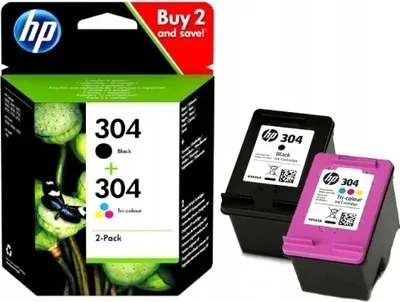 Immagine prodotto di Cartuccia - Confezione multipla HP n. 304 - 3JB05A (nero e colore)