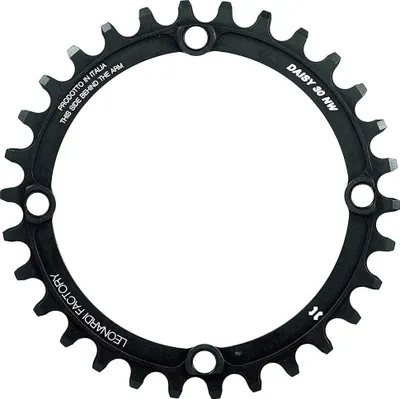 Produktbild von Leonardi Racing Daisy 104 Bcd Kettenblatt Schwarz 38t Schwarz 38t