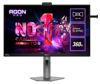 Obrázok produktu pre AOC AG276QSG2/11, 68,6 cm (27"), 2560 x 1440 px, 1 ms, Čierna, Šedá